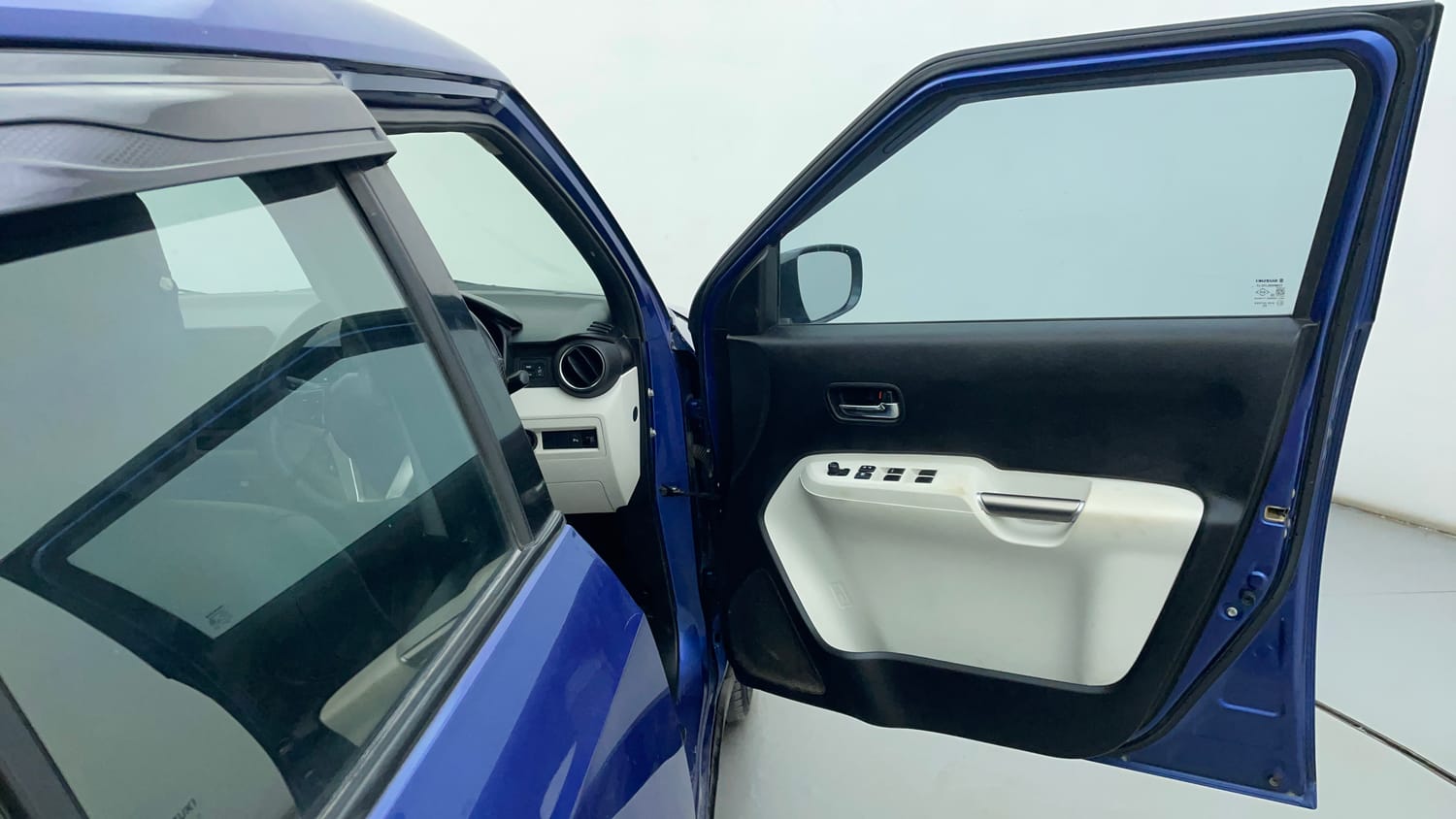 Used 2017 Maruti Suzuki Ignis Zeta 1.2 AMT Petrol Automatic interior RIGHT FRONT DOOR OPEN VIEW