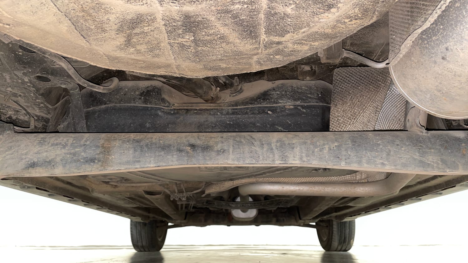 Used 2021 Ford Freestyle Titanium Plus 1.2 Ti-VCT Petrol Manual extra REAR UNDERBODY VIEW (TAKEN FROM REAR)