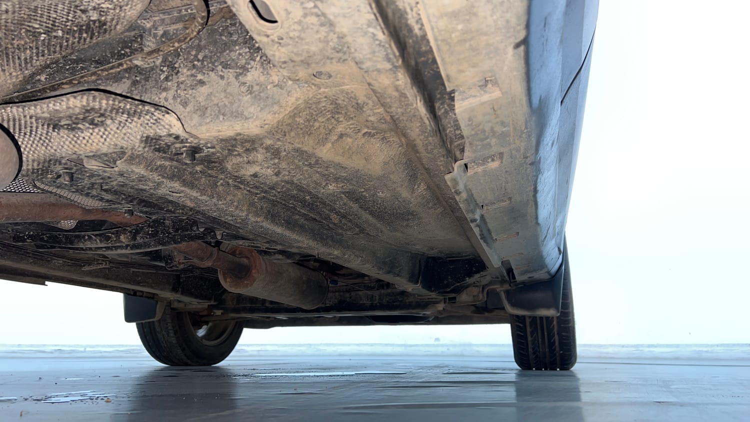 Used 2019 Ford EcoSport Titanium + 1.5L Ti-VCT AT Petrol Automatic extra REAR RIGHT UNDERBODY VIEW