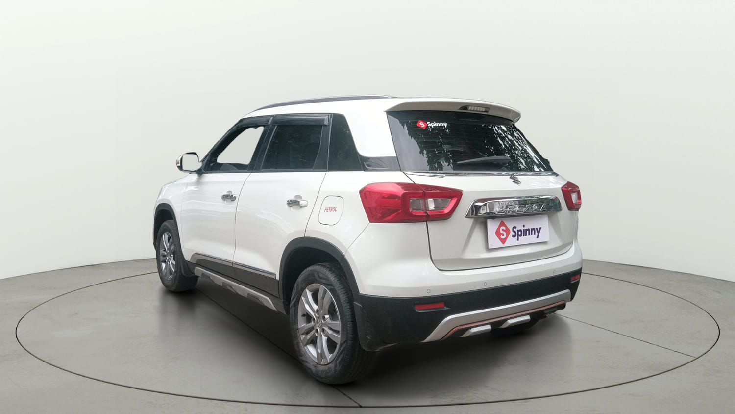 Used 2020 maruti-suzuki Vitara Brezza ZXi Plus Petrol Manual exterior LEFT REAR CORNER VIEW