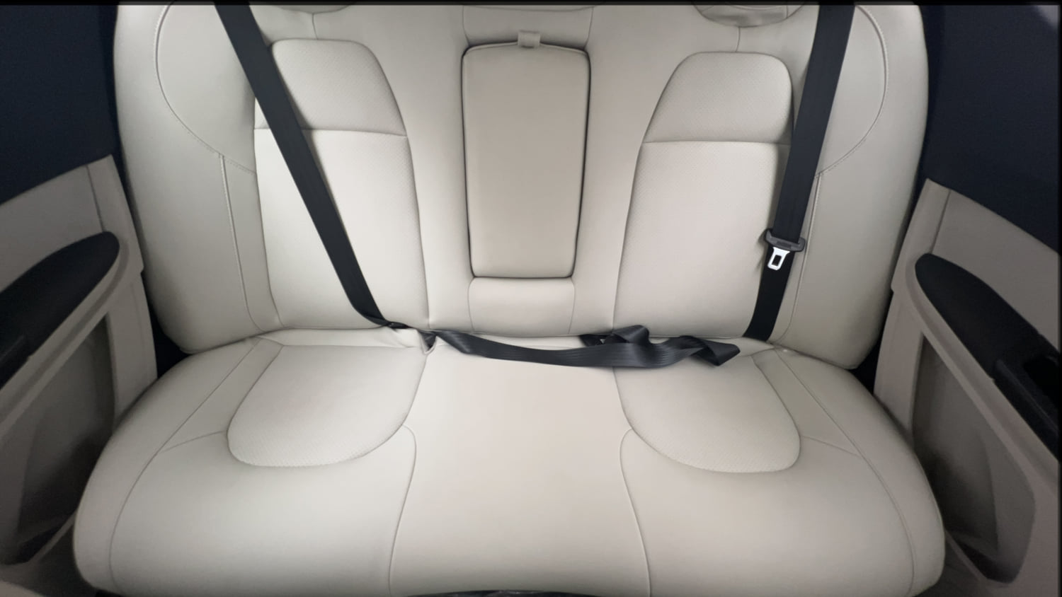 Used 2023 Tata Tigor XZA Plus Leatherette Pack Petrol Automatic interior REAR SEAT CONDITION VIEW