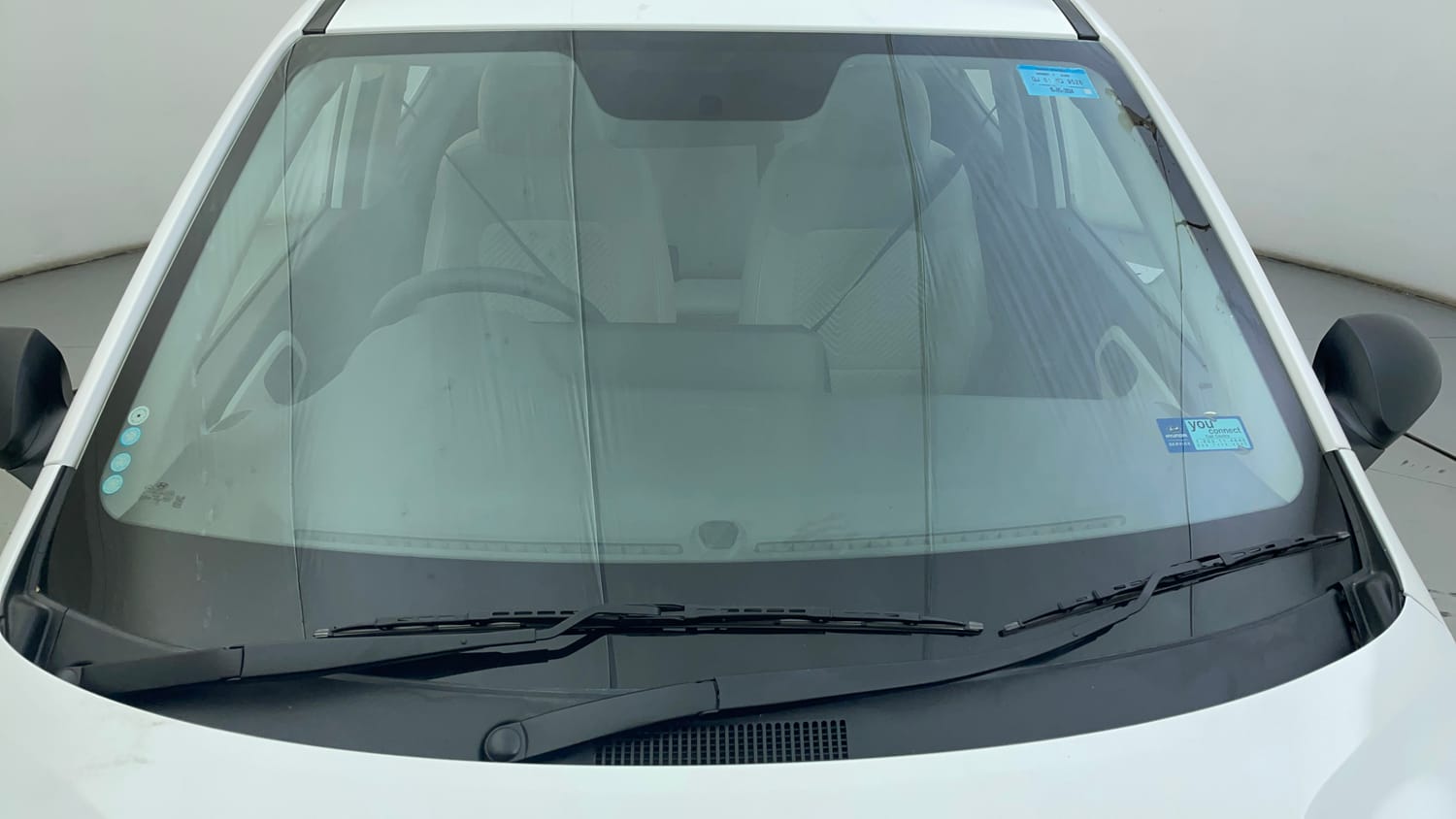 Used 2024 Hyundai Grand i10 Nios Era 1.2 Kappa Petrol Manual exterior FRONT WINDSHIELD VIEW
