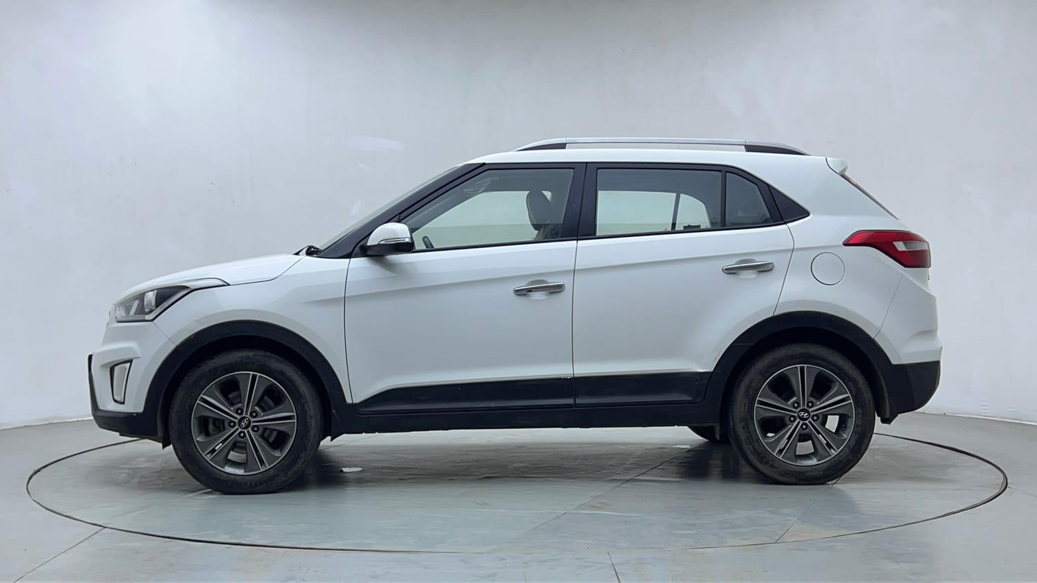 Used 2018 Hyundai Creta SX Plus 1.6 AT Petrol Petrol Automatic exterior LEFT SIDE VIEW