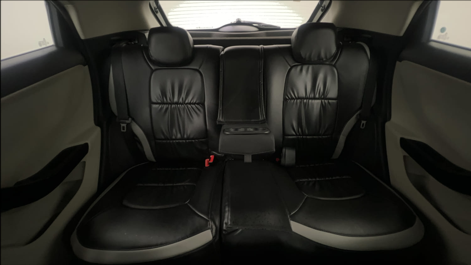Used 2022 Tata Nexon XZA Plus (O) Diesel Diesel Automatic interior REAR SEAT CONDITION VIEW
