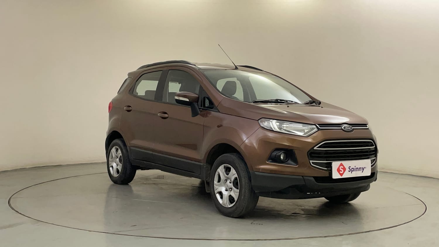 Used 2017 Ford EcoSport Trend+ 1.0L EcoBoost Petrol Manual exterior RIGHT FRONT CORNER VIEW