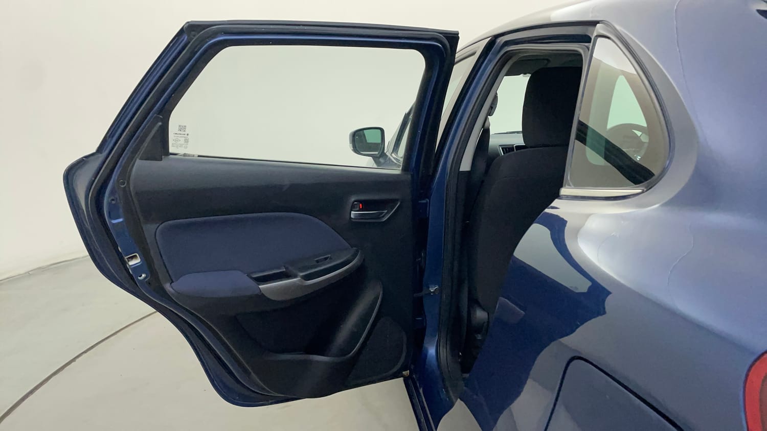 Used 2019 Maruti Suzuki Baleno Alpha Automatic Petrol Automatic interior LEFT REAR DOOR OPEN VIEW