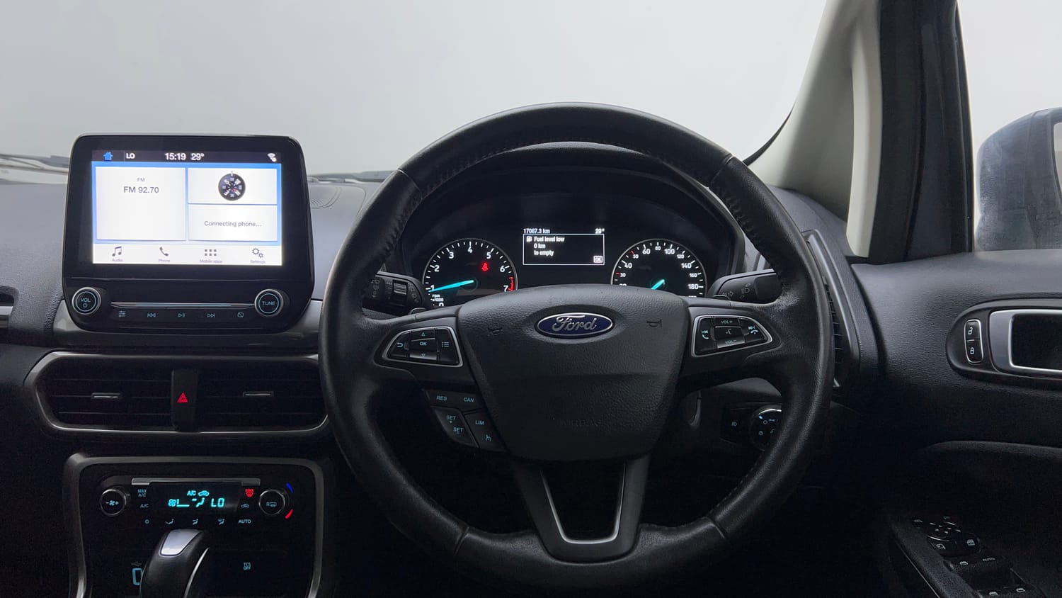 Used 2019 Ford EcoSport Titanium + 1.5L Ti-VCT AT Petrol Automatic interior STEERING VIEW