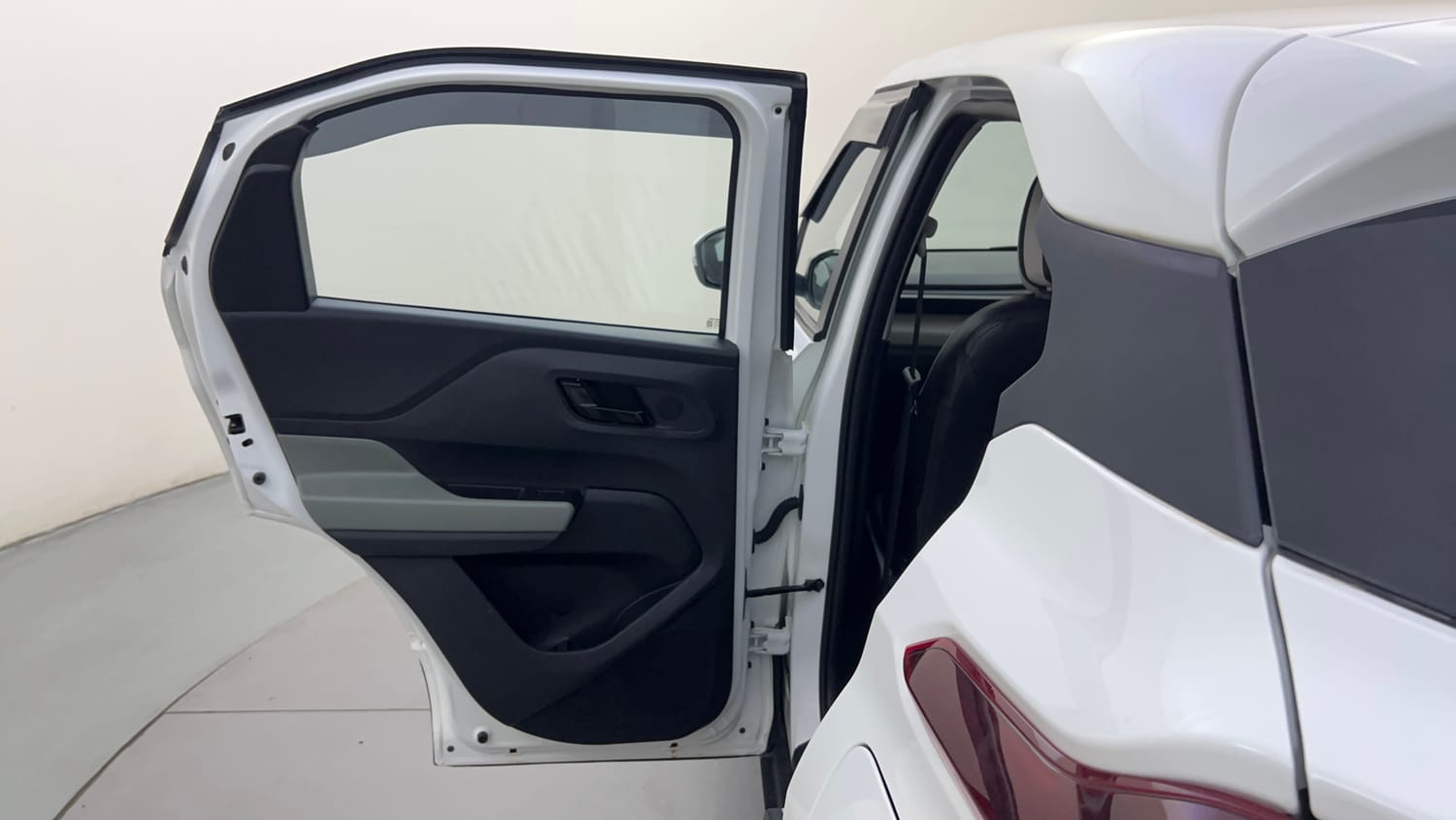 Used 2025 Tata Punch Adventure Plus AMT Petrol Automatic interior LEFT REAR DOOR OPEN VIEW