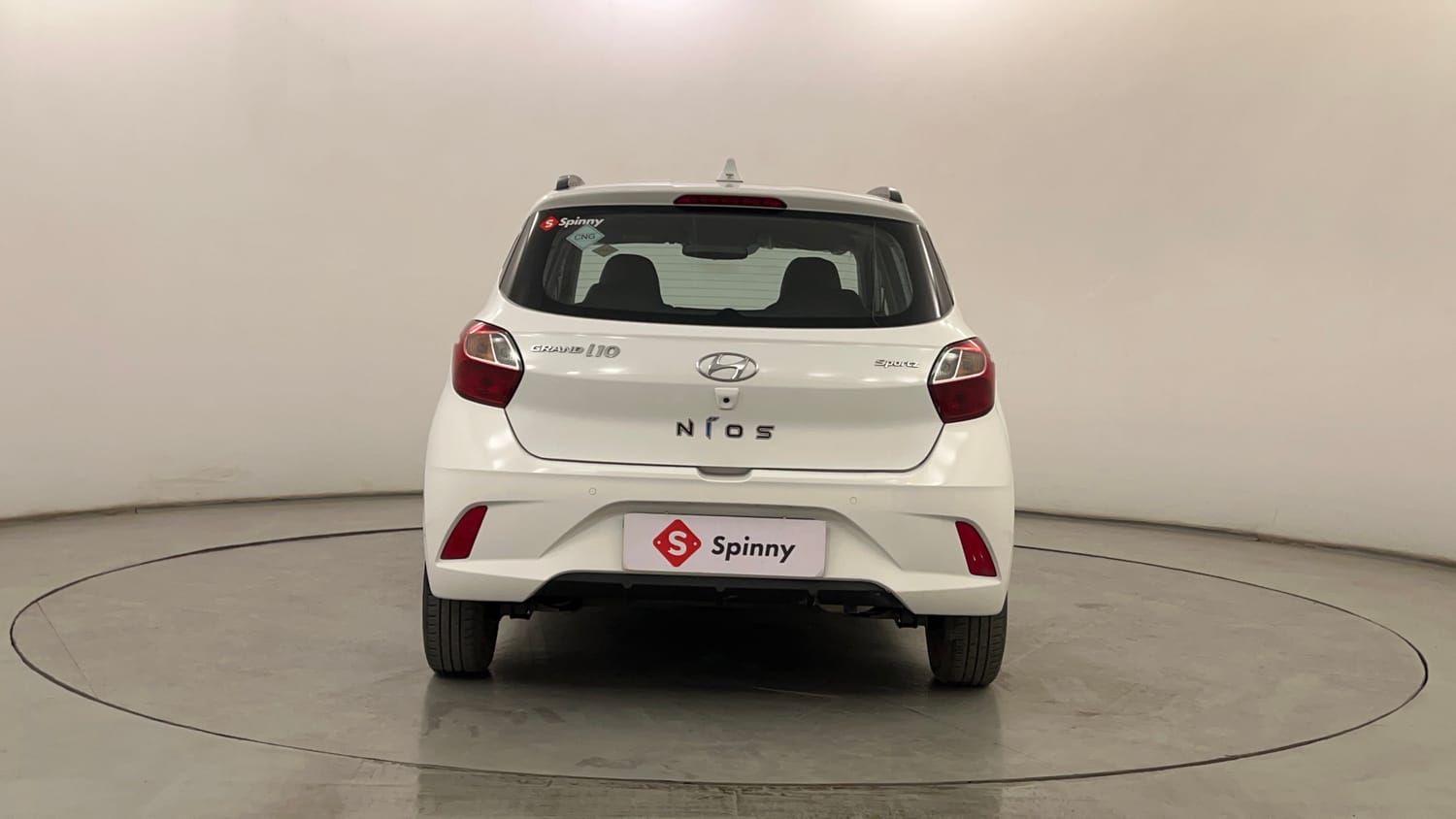 Used 2023 Hyundai Grand i10 Nios Sportz 1.2 Kappa VTVT CNG Cng Manual exterior BACK VIEW
