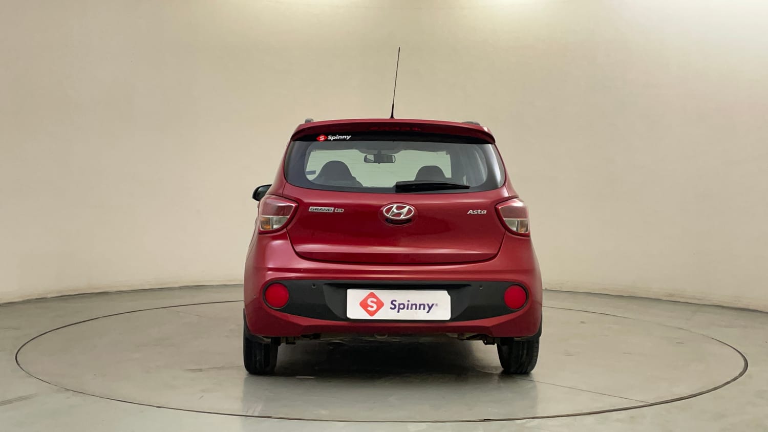 Used 2018 Hyundai Grand i10 Asta 1.2 Kappa VTVT Petrol Manual exterior BACK VIEW