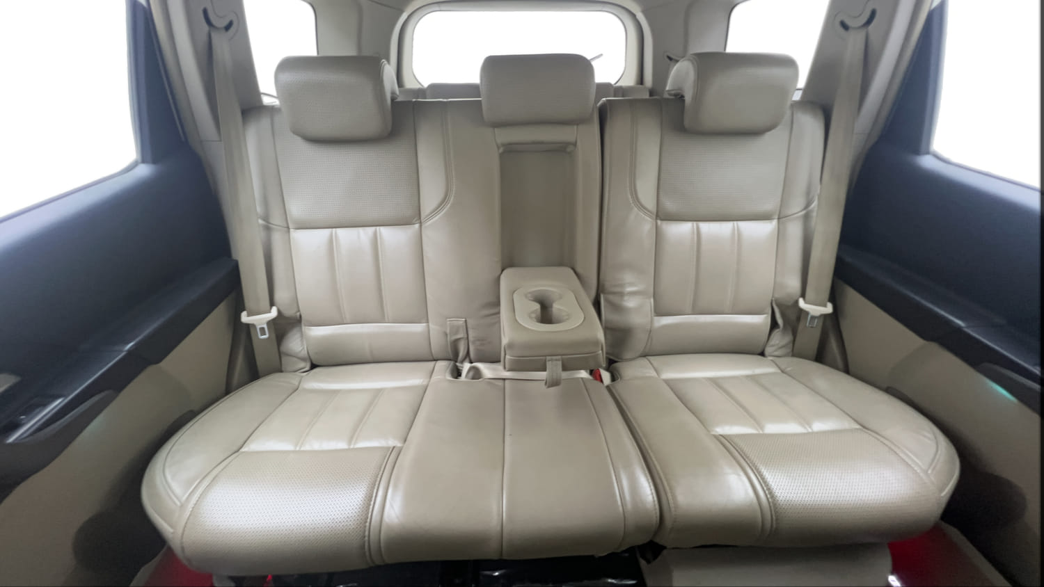 Used 2016 Mahindra XUV500 W10 AT Diesel Automatic interior REAR SEAT CONDITION VIEW