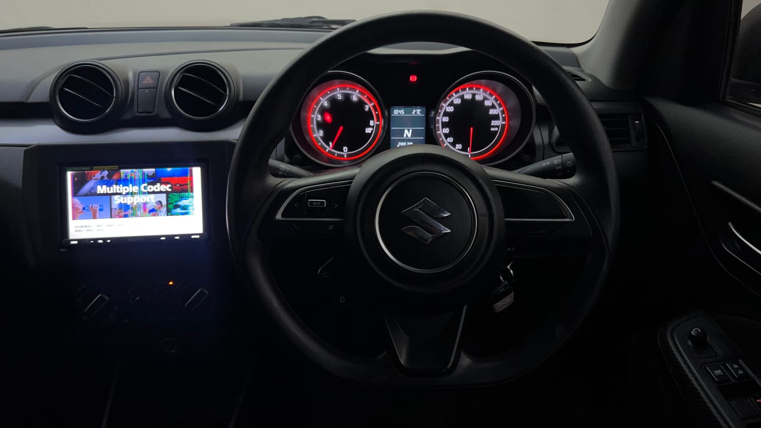 Used 2019 Maruti Suzuki Swift VXi AMT Petrol Automatic top_features Steering mounted controls