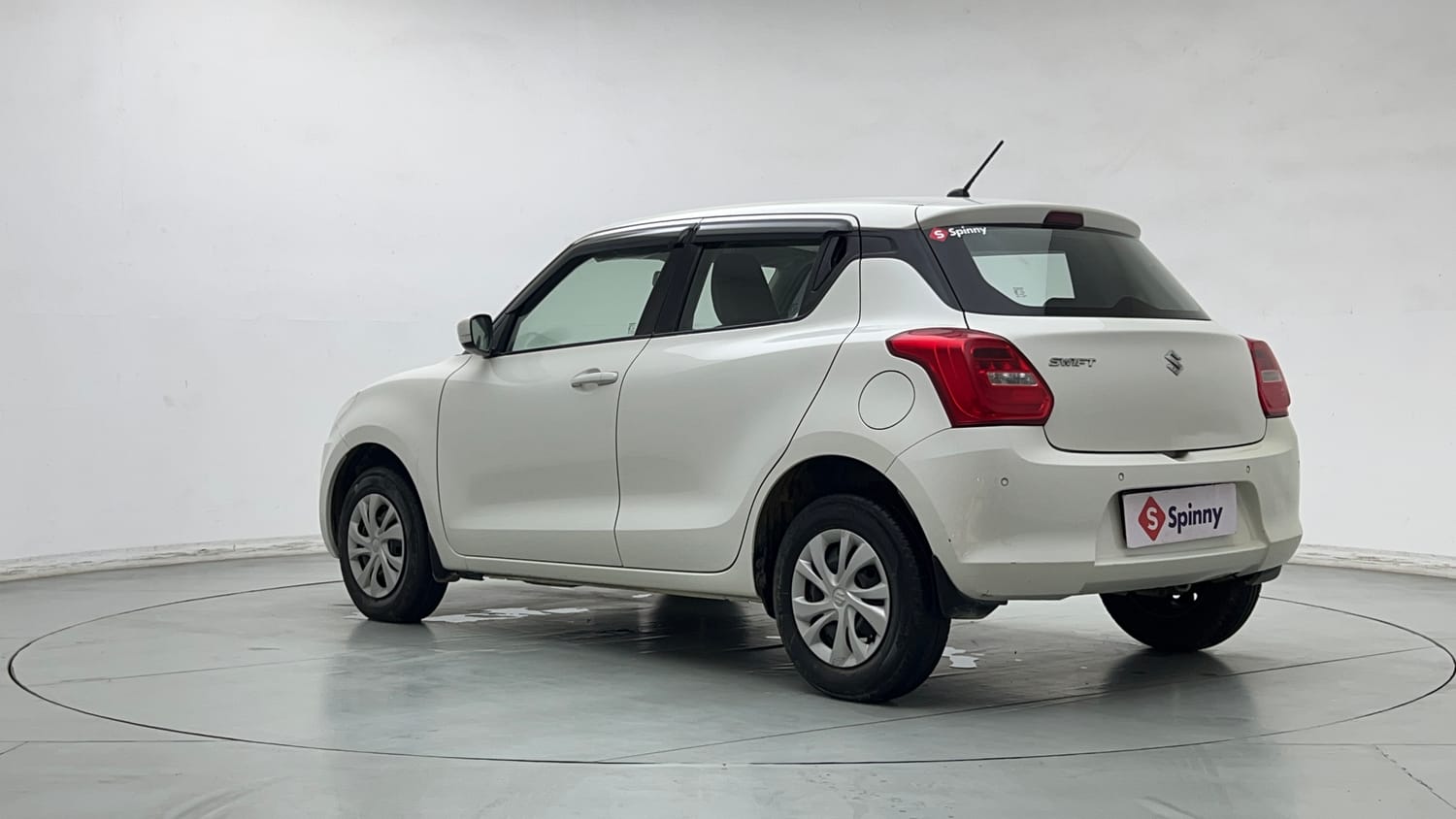 Used 2021 Maruti Suzuki Swift VXi Petrol Manual exterior LEFT REAR CORNER VIEW
