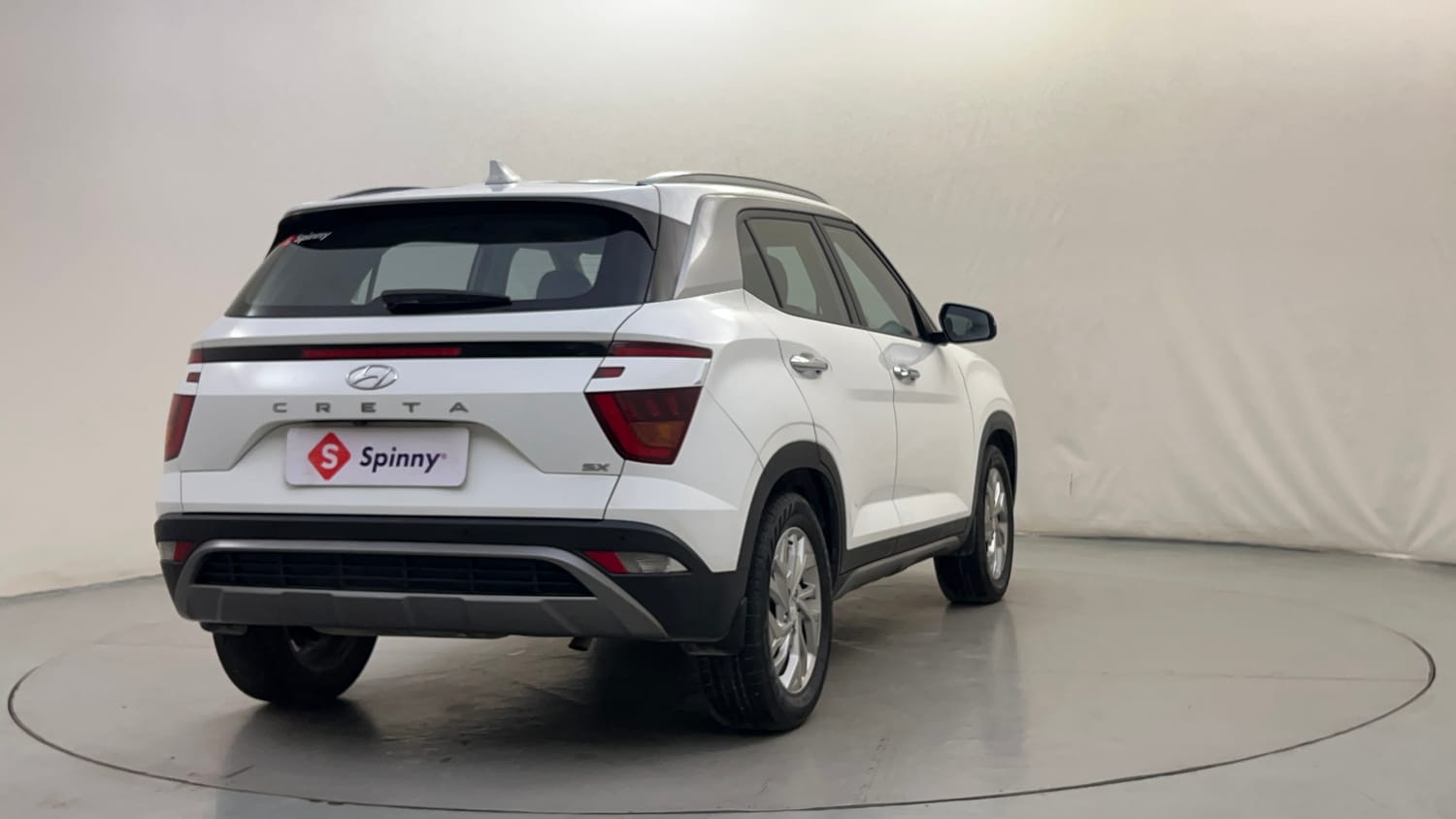 Used 2020 Hyundai Creta SX 1.5 Petrol Petrol Manual exterior RIGHT REAR CORNER VIEW