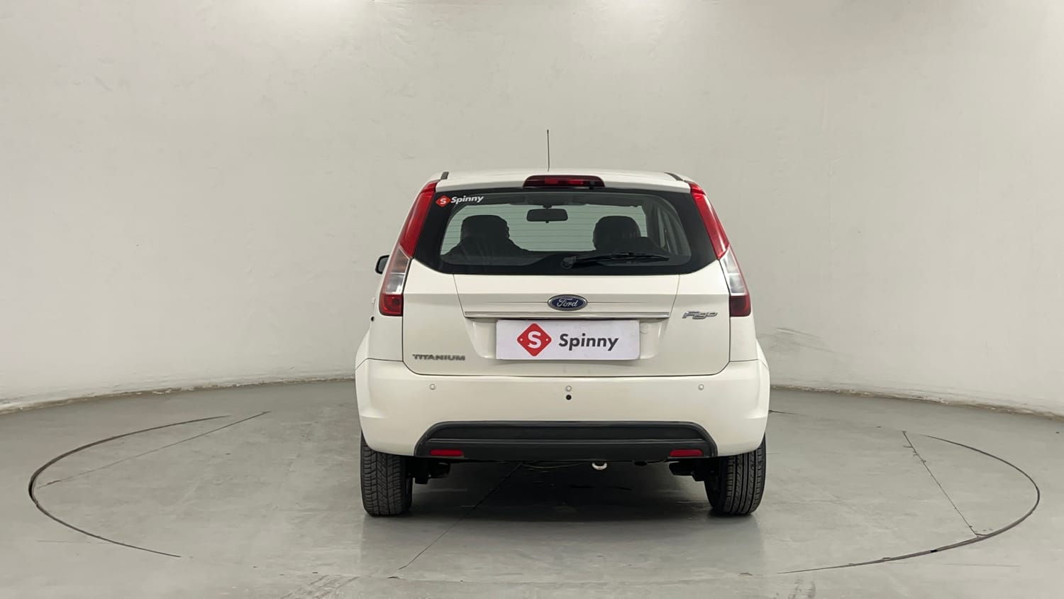 Used 2013 Ford Figo Duratec Petrol Titanium 1.2 Petrol Manual exterior BACK VIEW