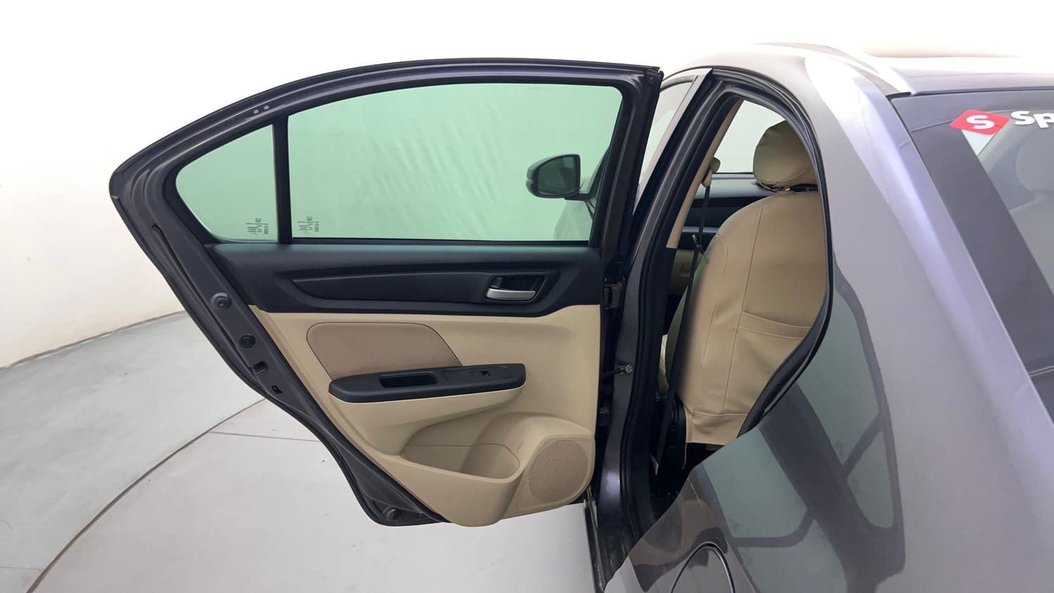 Used 2020 Honda Amaze 1.2 S MT Petrol Petrol Manual interior LEFT REAR DOOR OPEN VIEW