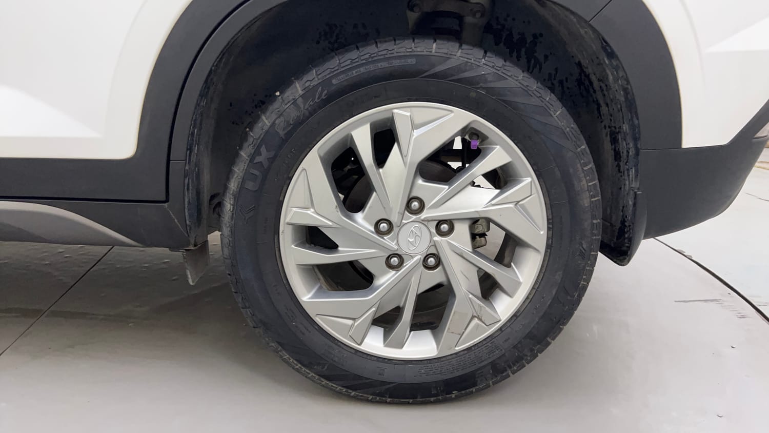 Used 2020 Hyundai Creta SX 1.5 Petrol Petrol Manual tyres LEFT REAR TYRE RIM VIEW
