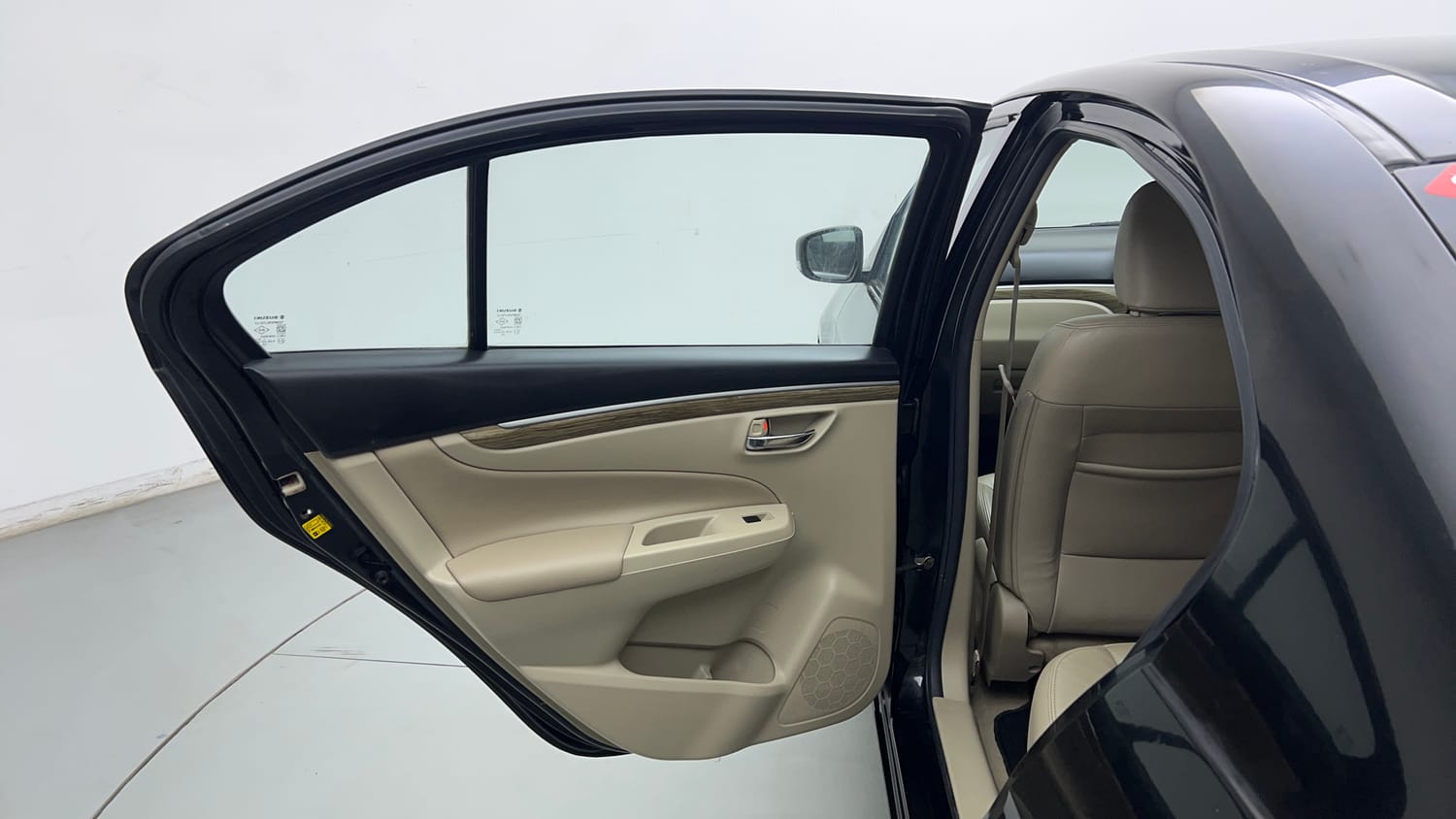 Used 2020 Maruti Suzuki Ciaz Alpha 1.5 AT Petrol Automatic interior LEFT REAR DOOR OPEN VIEW