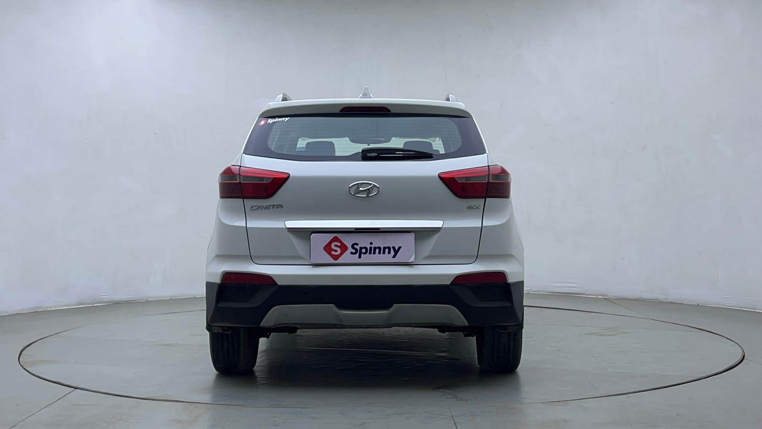 Used 2018 Hyundai Creta SX Plus 1.6 AT Petrol Petrol Automatic exterior BACK VIEW