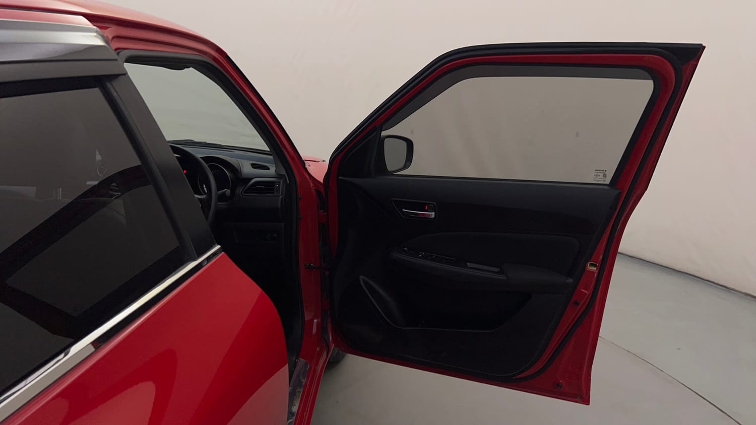 Used 2019 Maruti Suzuki Swift VXi AMT Petrol Automatic interior RIGHT FRONT DOOR OPEN VIEW