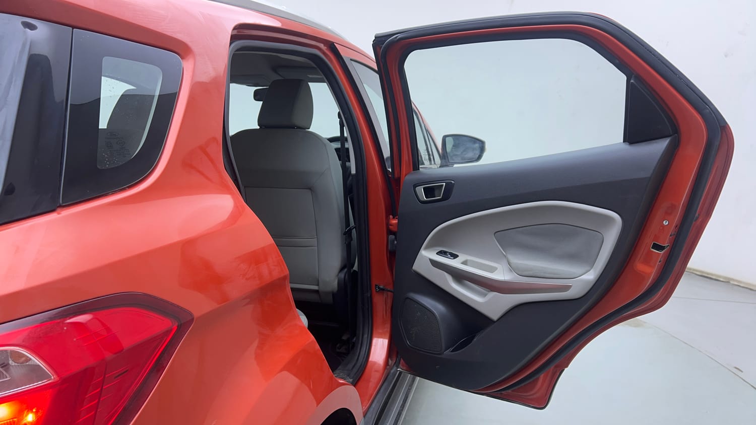 Used 2017 Ford EcoSport Titanium 1.5L TDCi Diesel Manual interior RIGHT REAR DOOR OPEN VIEW