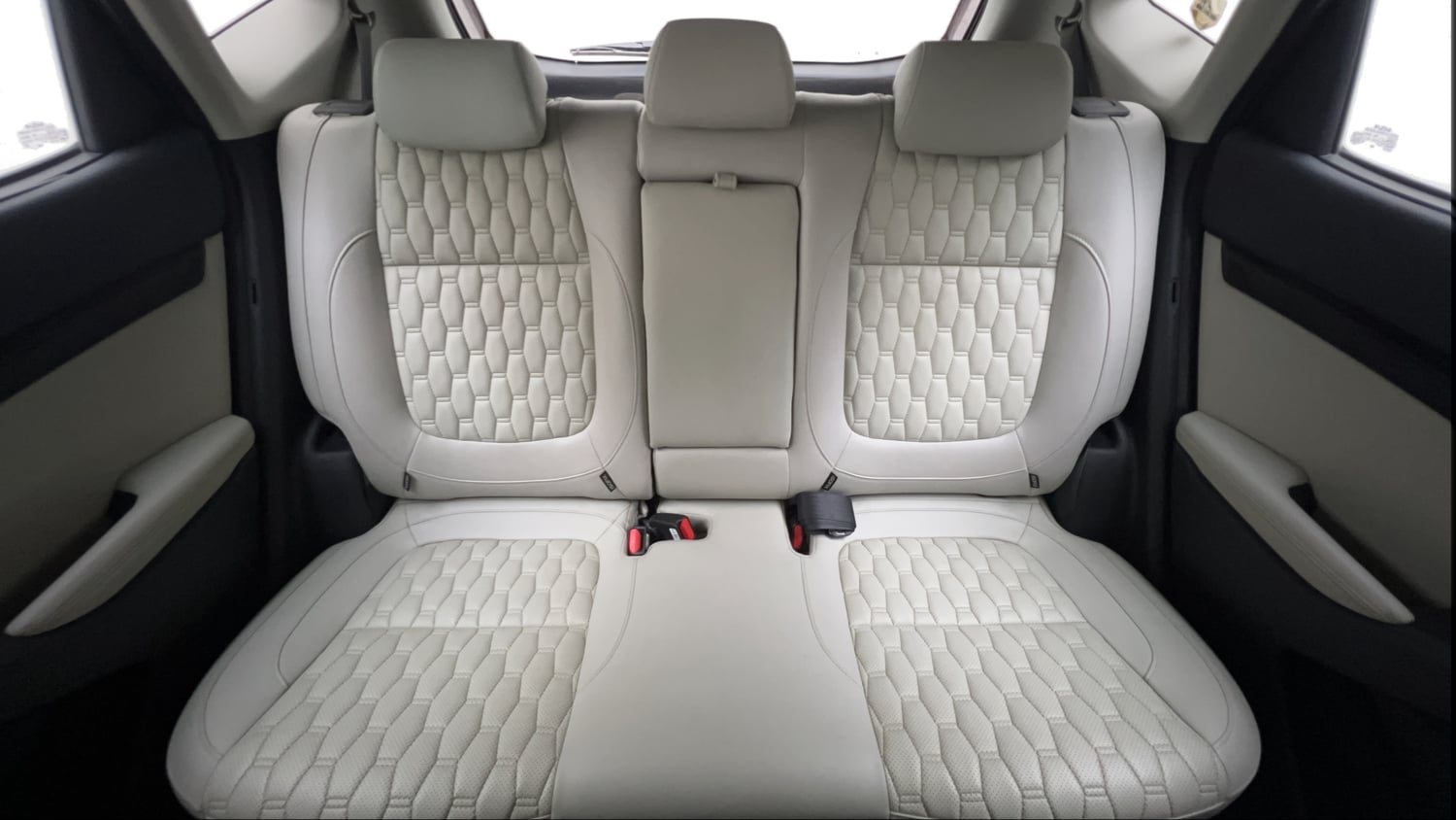 Used 2022 kia Seltos HTX 1.5 IVT Petrol Automatic interior REAR SEAT CONDITION VIEW