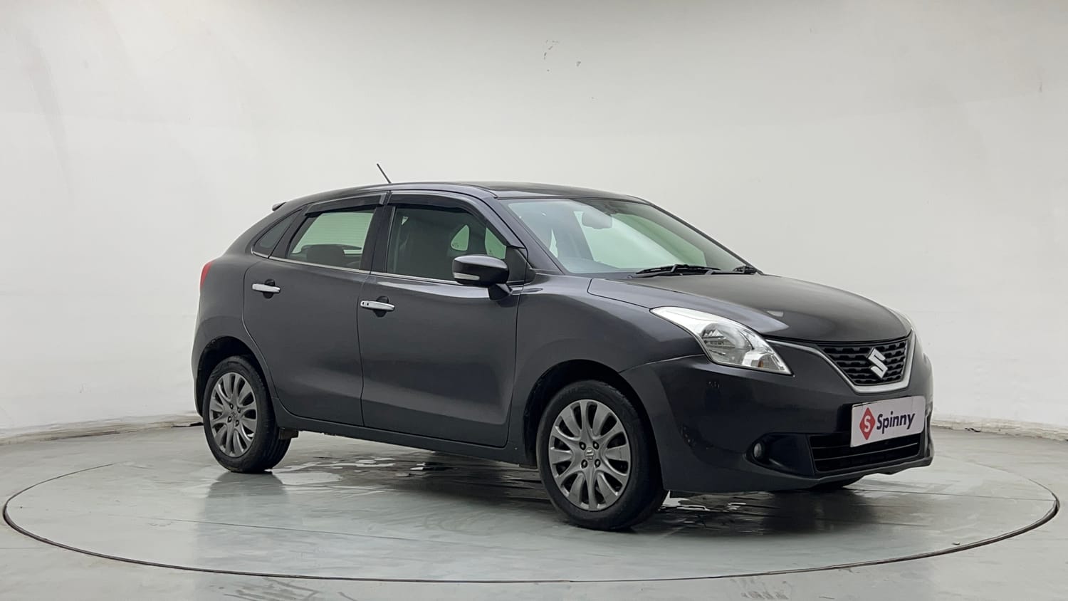 Used 2018 Maruti Suzuki Baleno Zeta 1.2 AT Petrol Automatic exterior RIGHT FRONT CORNER VIEW