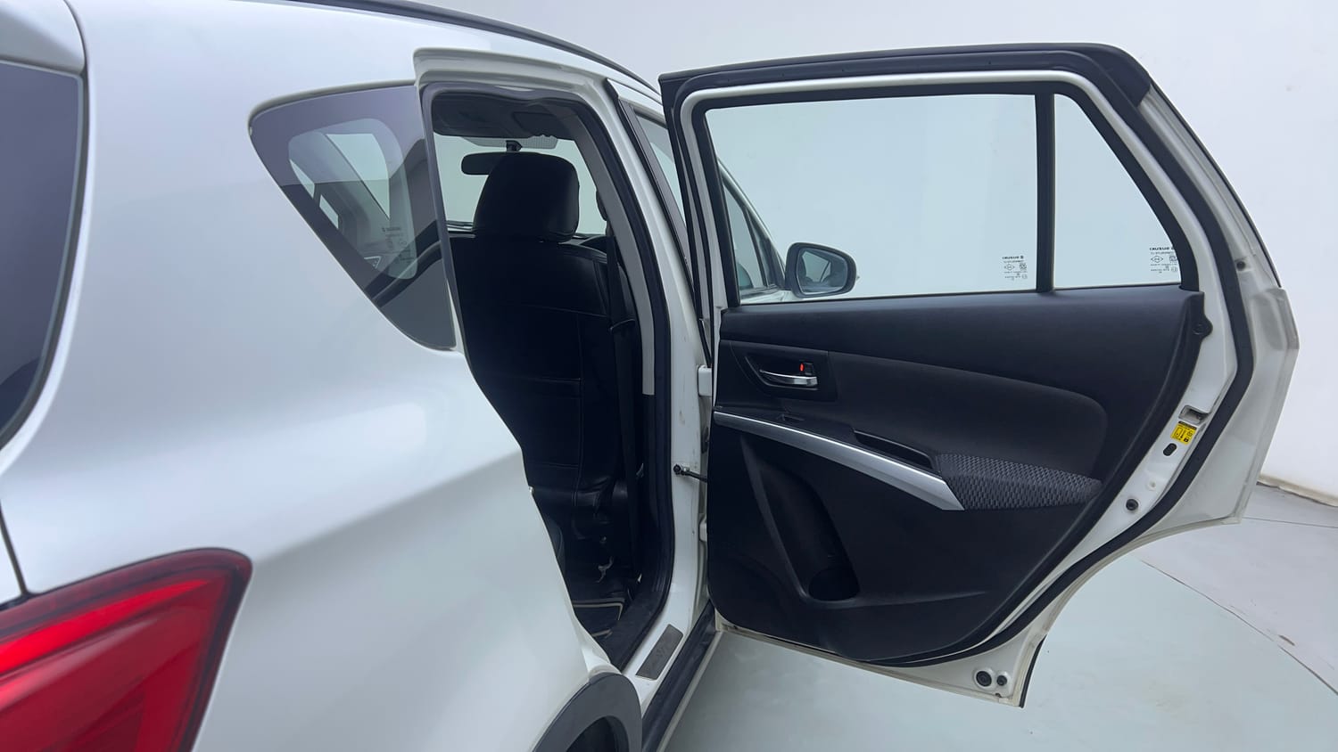 Used 2019 Maruti Suzuki S-Cross Zeta 1.3 Diesel Manual interior RIGHT REAR DOOR OPEN VIEW