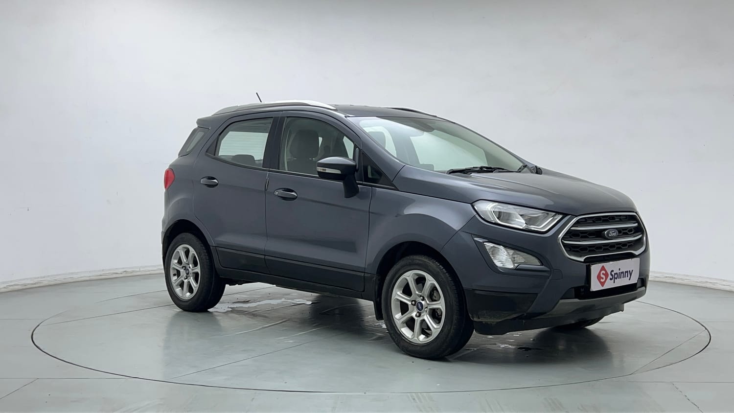 Used 2019 Ford EcoSport Titanium + 1.5L Ti-VCT AT Petrol Automatic exterior RIGHT FRONT CORNER VIEW