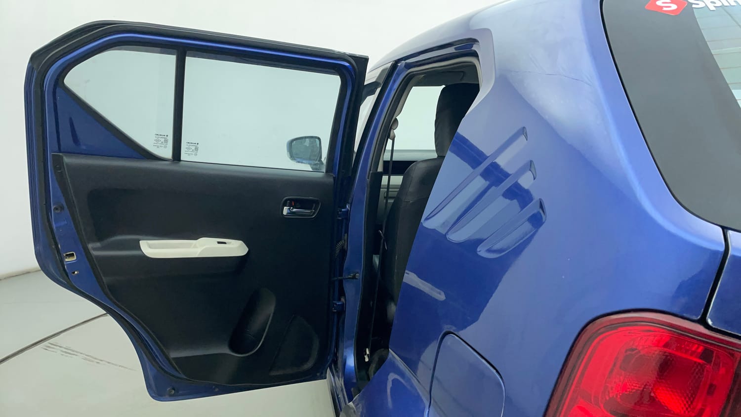 Used 2017 Maruti Suzuki Ignis Zeta 1.2 AMT Petrol Automatic interior LEFT REAR DOOR OPEN VIEW
