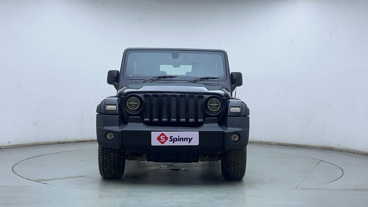 Used 2022 mahindra Thar LX Hard Top Diesel AT 4WD Diesel Automatic exterior FRONT VIEW