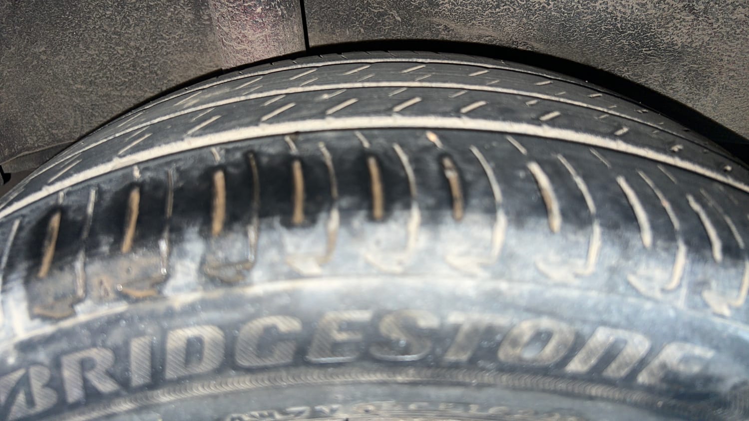 Used 2022 Honda City ZX Petrol Petrol Manual tyres RIGHT REAR TYRE TREAD VIEW