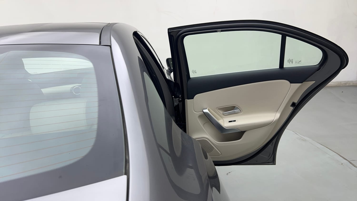 Used 2025 Mercedes-Benz A-Class Limousine 200 Petrol Automatic interior RIGHT REAR DOOR OPEN VIEW