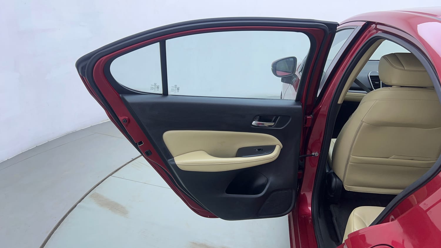 Used 2022 Honda City ZX Petrol Petrol Manual interior LEFT REAR DOOR OPEN VIEW