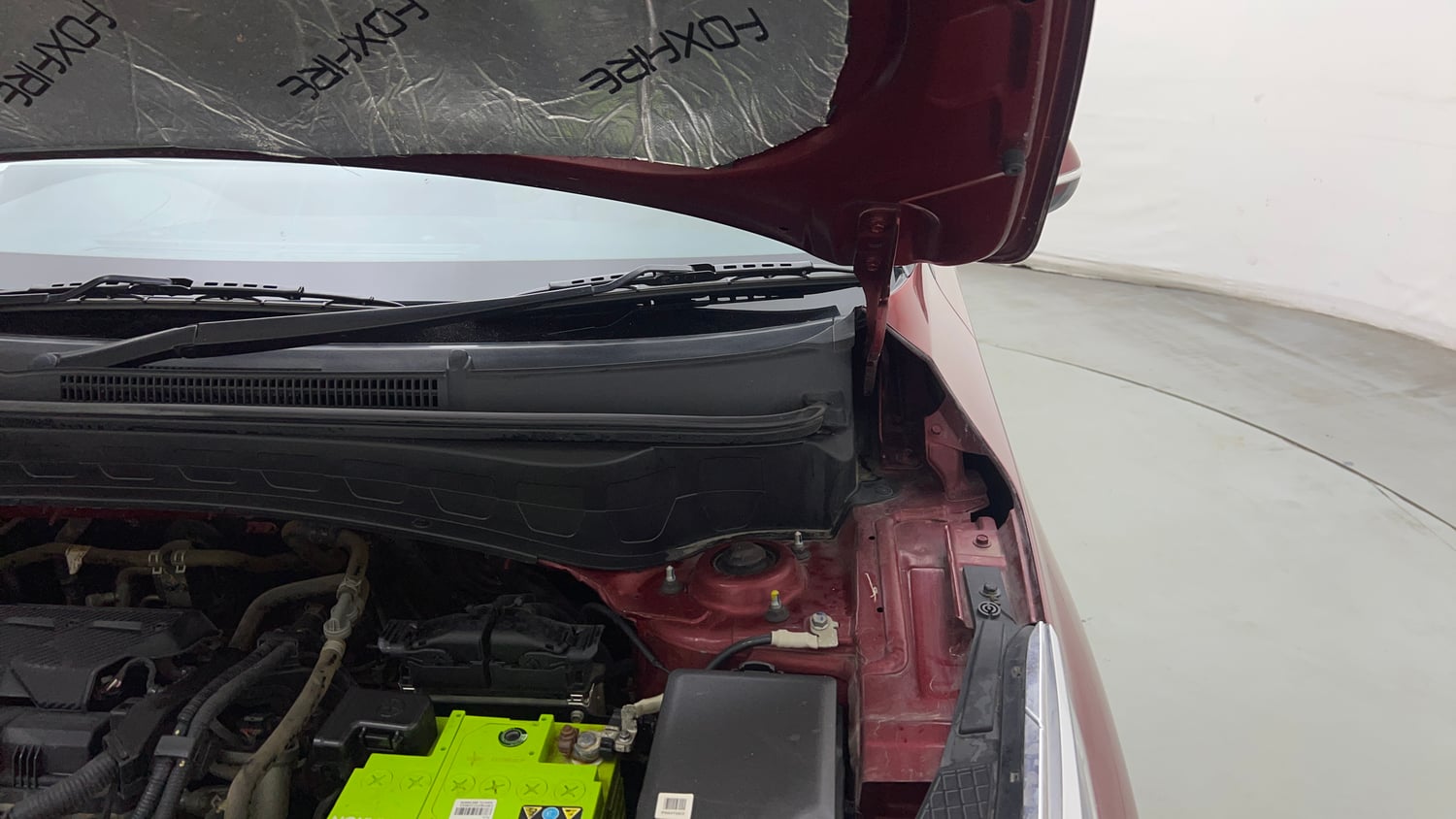 Used 2022 kia Seltos HTX 1.5 IVT Petrol Automatic engine ENGINE LEFT SIDE HINGE & APRON VIEW