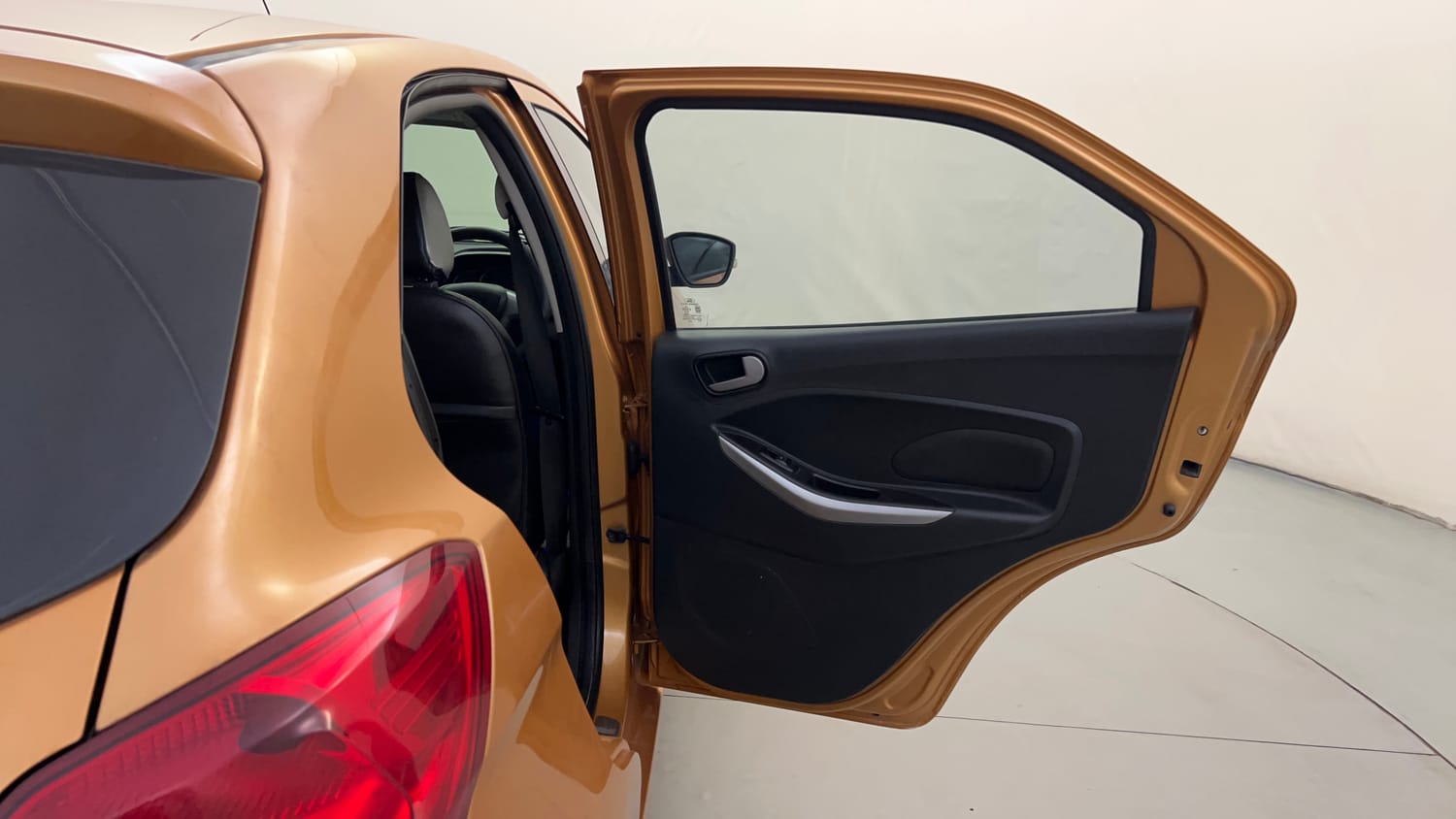 Used 2016 Ford Figo Titanium1.5 TDCi Diesel Manual interior RIGHT REAR DOOR OPEN VIEW
