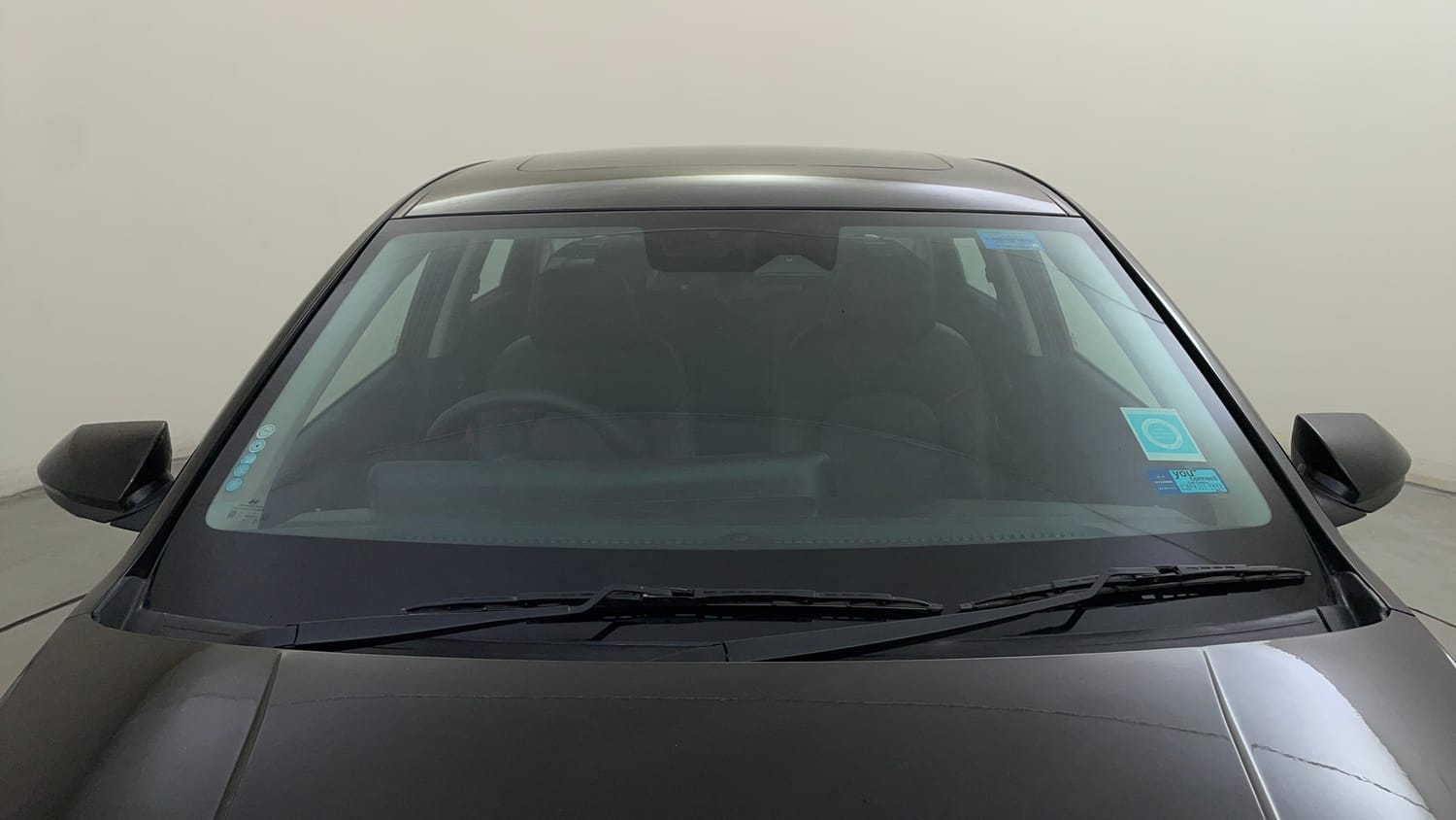 Used 2024 Hyundai Verna SX (O) 1.5 Turbo Petrol DCT Petrol Automatic exterior FRONT WINDSHIELD VIEW