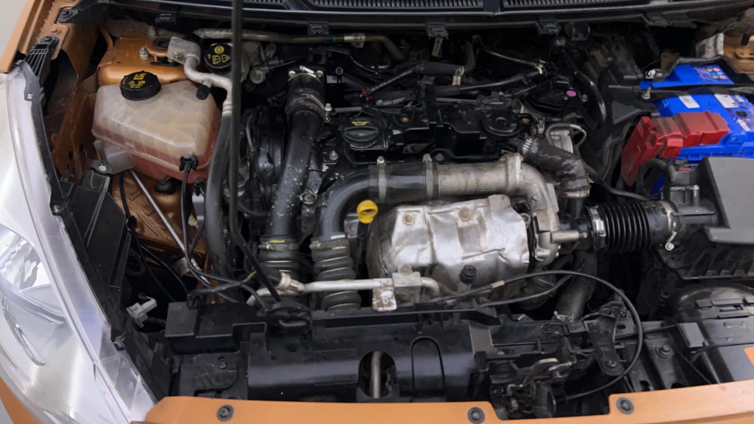 Used 2016 Ford Figo Titanium1.5 TDCi Diesel Manual engine ENGINE RIGHT SIDE VIEW
