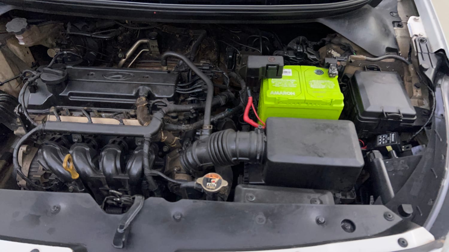 Used 2018 Hyundai Elite i20 Sportz 1.2 Petrol Manual engine ENGINE LEFT SIDE VIEW