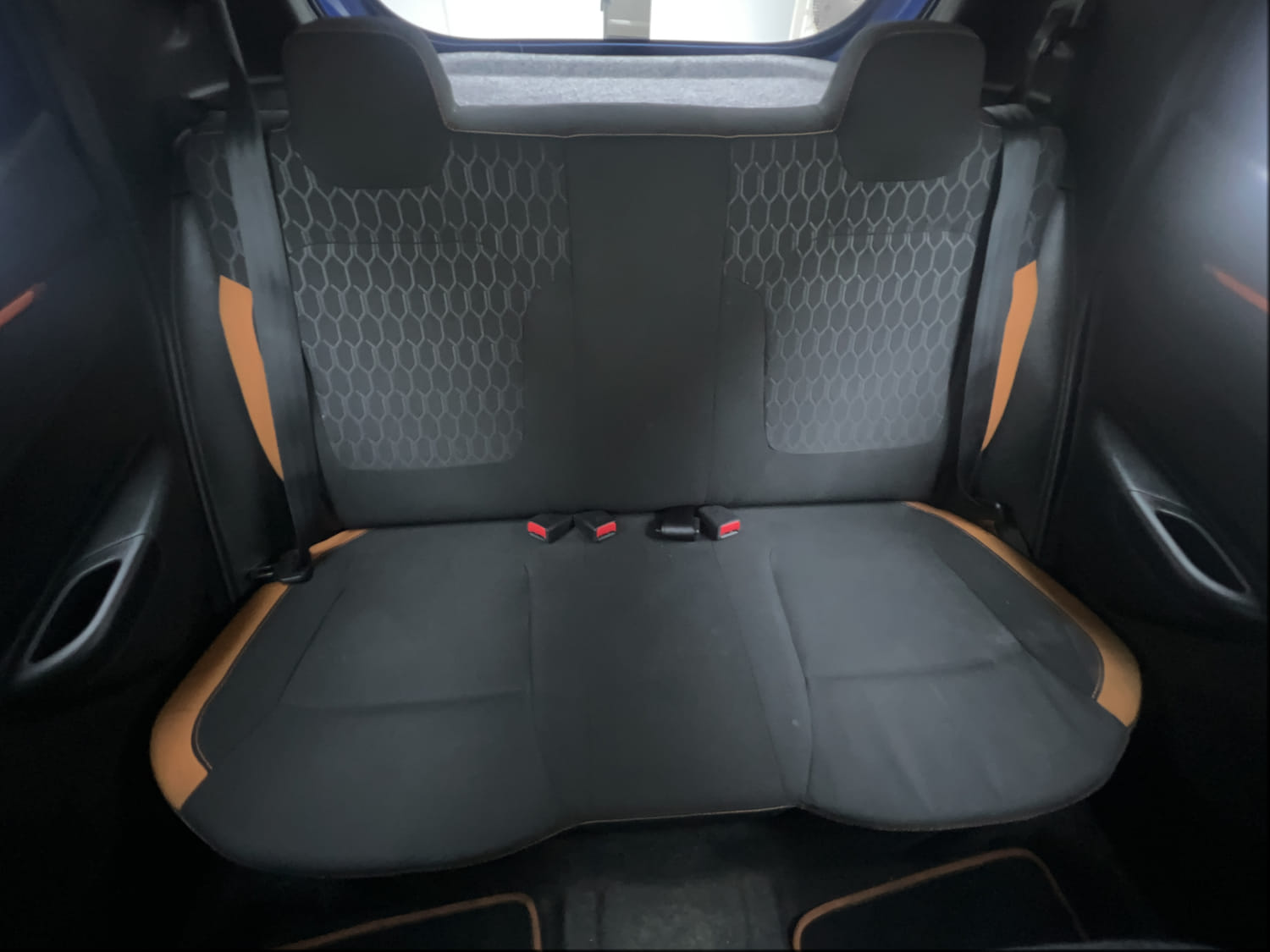 Used 2017 Renault Kwid CLIMBER 1.0 AMT Petrol Automatic interior REAR SEAT CONDITION VIEW