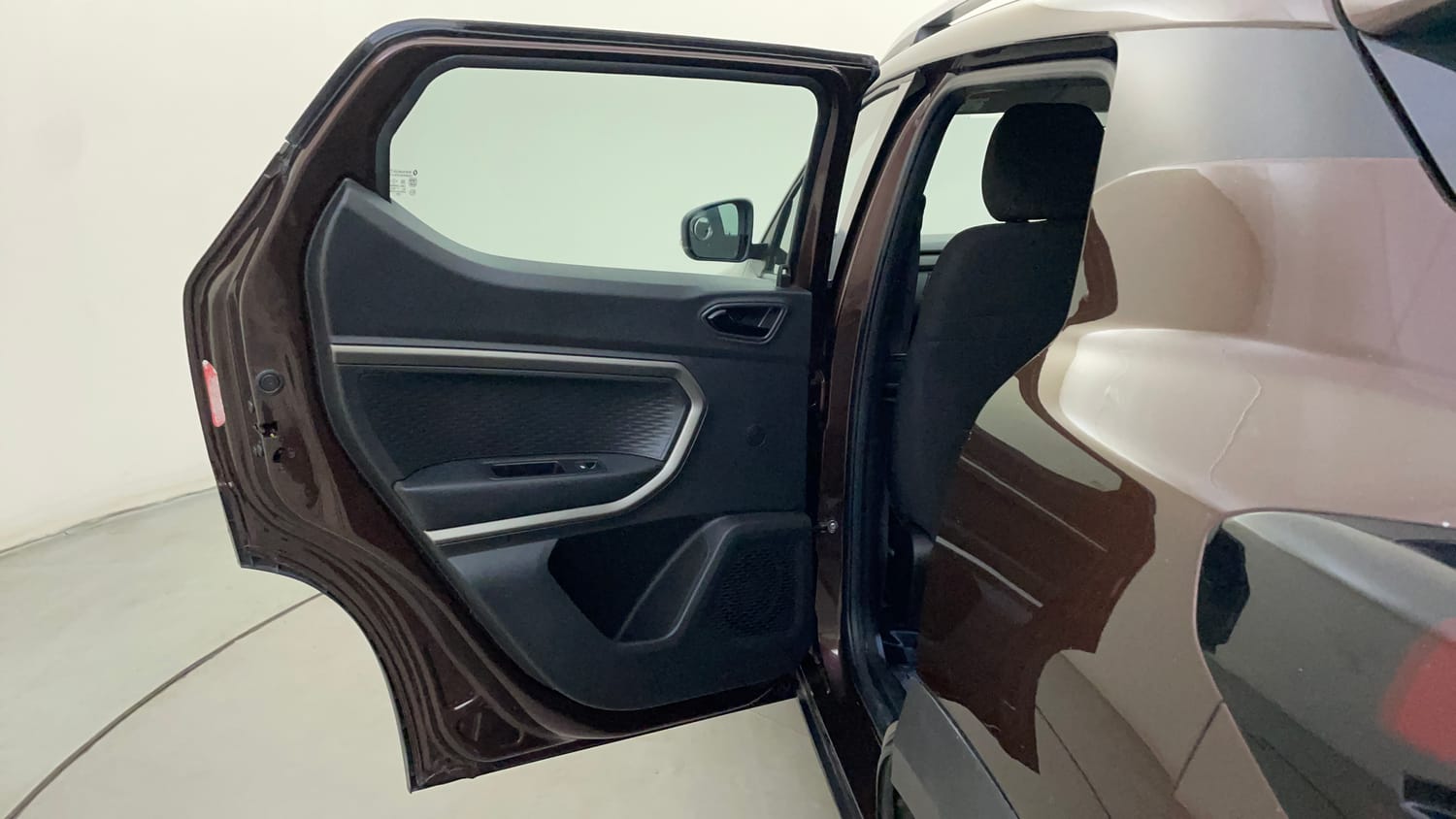 Used 2021 Renault Kiger RXZ Turbo CVT Petrol Automatic interior LEFT REAR DOOR OPEN VIEW