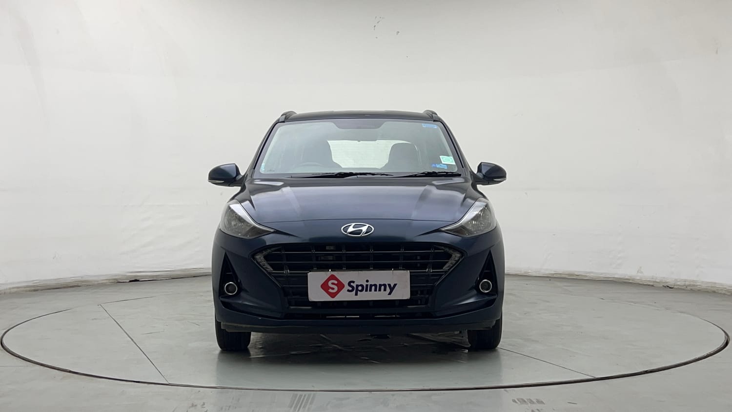 Used 2022 Hyundai Grand i10 Nios Sportz 1.2 Kappa VTVT Petrol Manual exterior FRONT VIEW