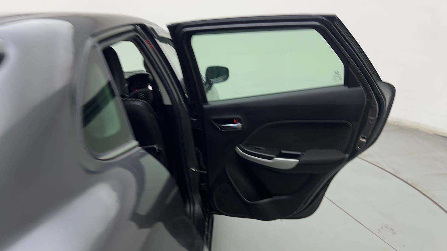 Used 2018 Maruti Suzuki Baleno Zeta 1.2 AT Petrol Automatic interior RIGHT REAR DOOR OPEN VIEW