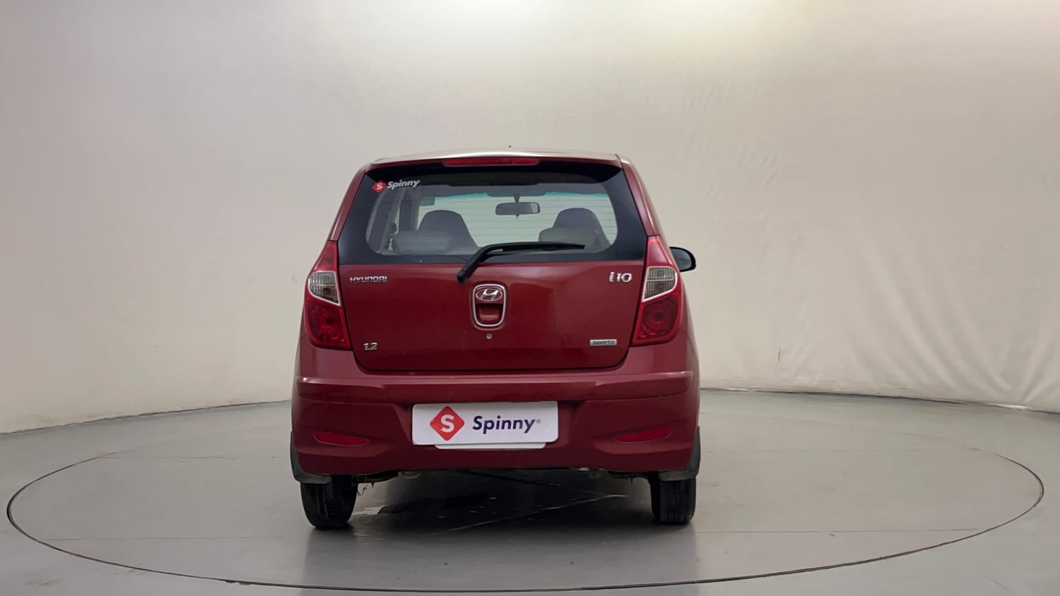 Used 2012 Hyundai i10 Sportz 1.2 Kappa2 Petrol Manual exterior BACK VIEW