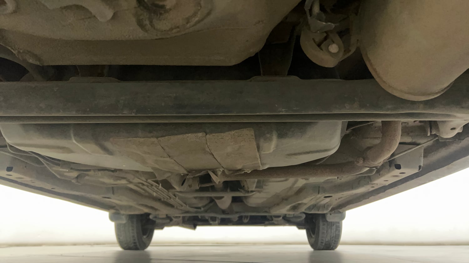Used 2022 Tata Tiago XT CNG Cng Manual extra REAR UNDERBODY VIEW (TAKEN FROM REAR)