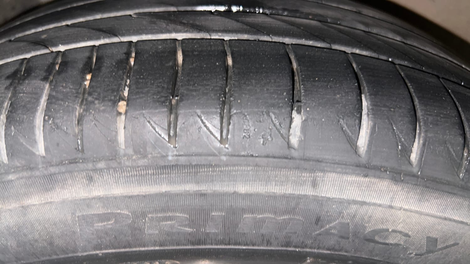 Used 2018 Honda BR-V V CVT Petrol Petrol Automatic tyres RIGHT REAR TYRE TREAD VIEW