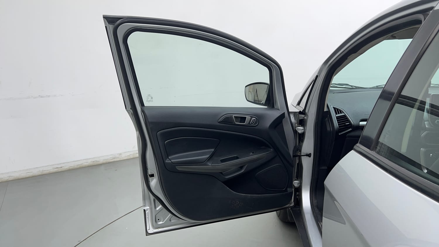 Used 2019 Ford EcoSport Titanium 1.5L TDCi Diesel Manual interior LEFT FRONT DOOR OPEN VIEW