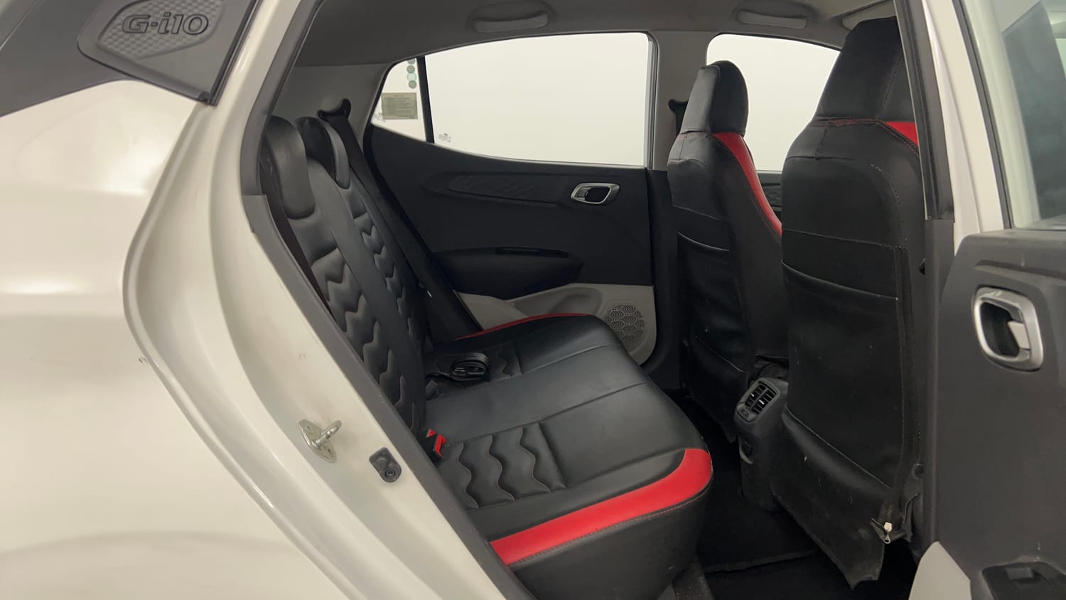 Used 2023 Hyundai Grand i10 Nios Sportz 1.2 Kappa VTVT CNG Cng Manual interior RIGHT SIDE REAR DOOR CABIN VIEW