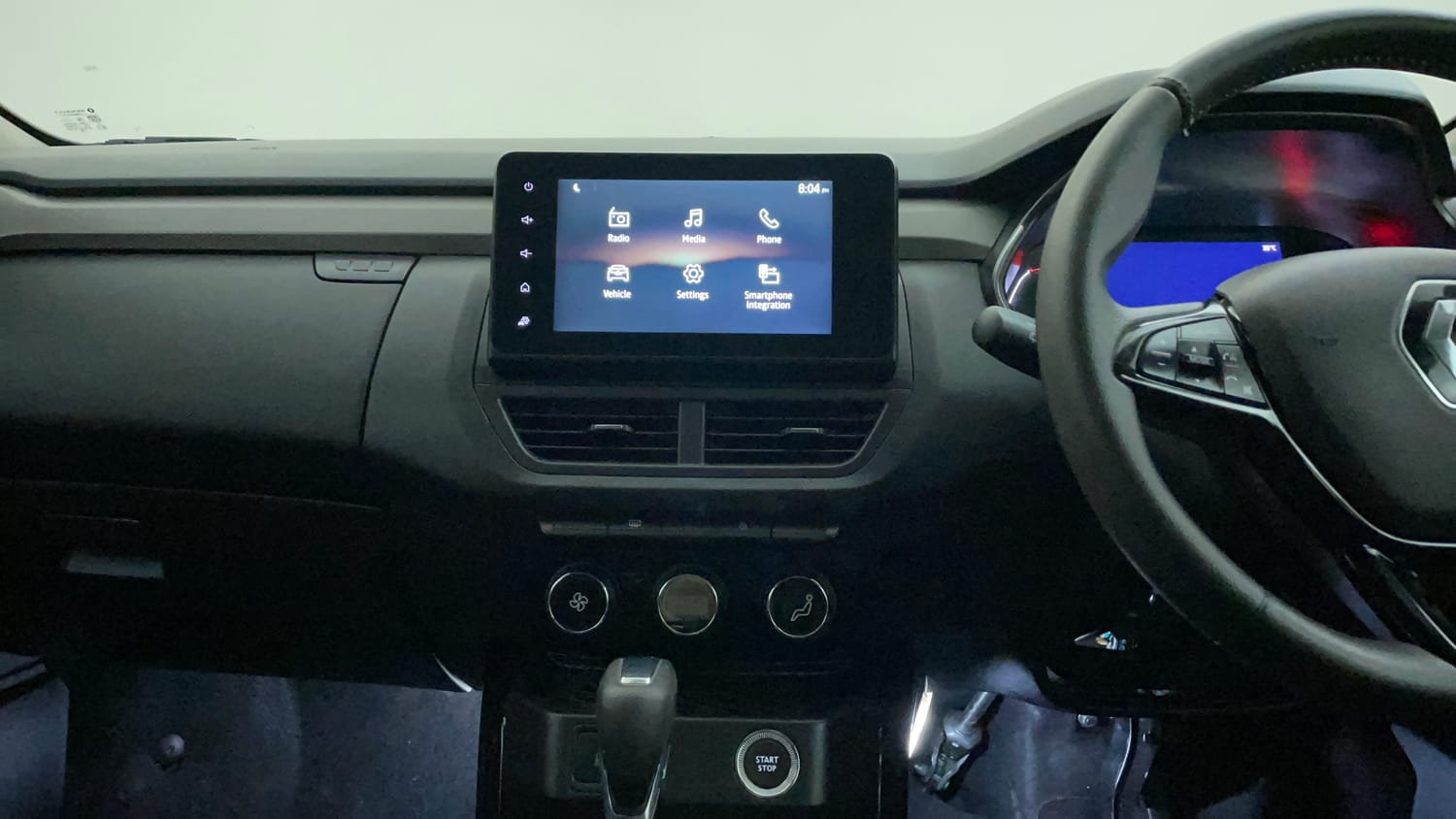 Used 2021 Renault Kiger RXZ Turbo CVT Petrol Automatic interior MUSIC SYSTEM & AC CONTROL VIEW