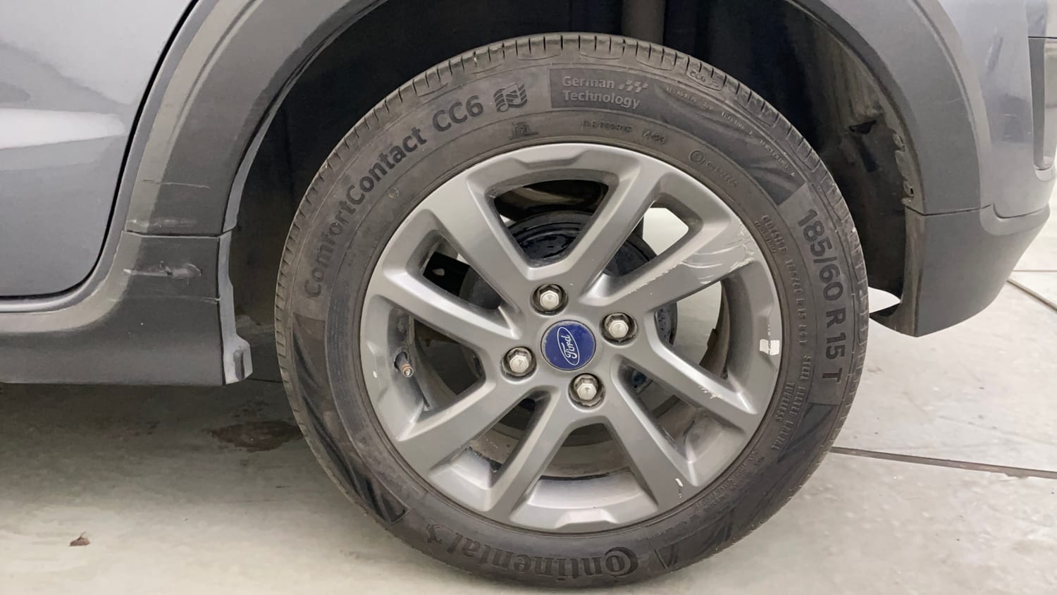 Used 2019 Ford Freestyle Titanium 1.2 Ti-VCT Petrol Manual tyres LEFT REAR TYRE RIM VIEW